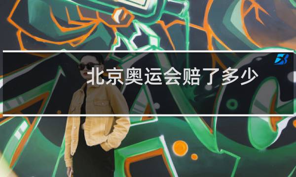 北京奥运会赔了多少