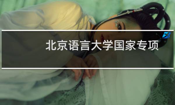 北京语言大学国家专项2024高考河南专业录取分数线