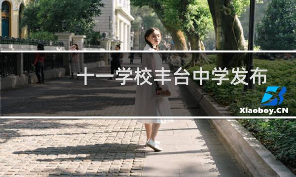 十一学校丰台中学发布标志吉祥物 打造百姓家门口的好学校