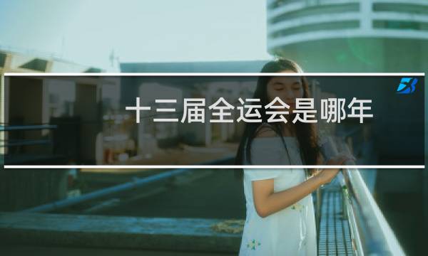 十三届全运会是哪年