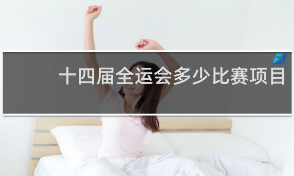 十四届全运会多少比赛项目