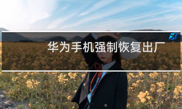 华为手机强制恢复出厂设置的方法（华为恢复出厂设置方法）