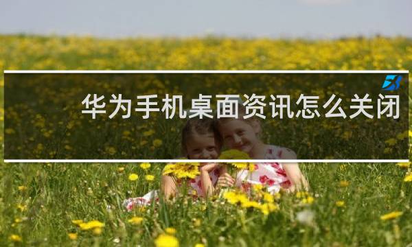 华为手机桌面资讯怎么关闭