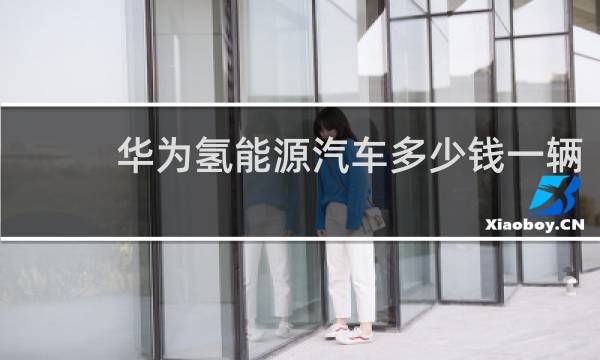 华为氢能源汽车多少钱一辆图片