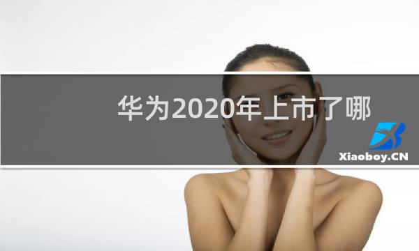 华为2020年上市了哪些手机