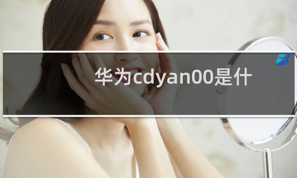 华为cdyan00是什么型号手机