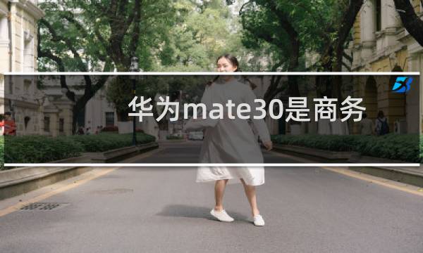 华为mate30是商务手机吗