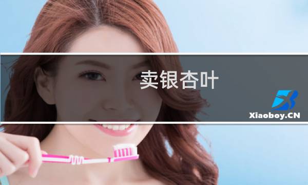 卖银杏叶