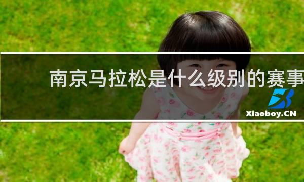 南京马拉松是什么级别的赛事