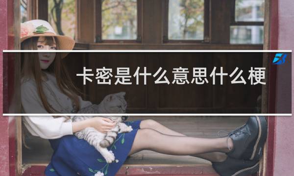 卡密是什么意思什么梗