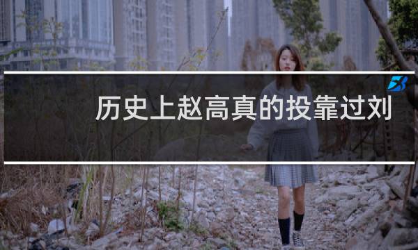 历史上赵高真的投靠过刘邦吗？