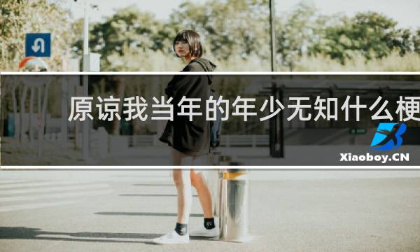 原谅我当年的年少无知什么梗