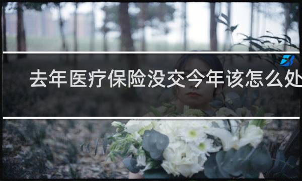 去年医疗保险没交今年该怎么处理