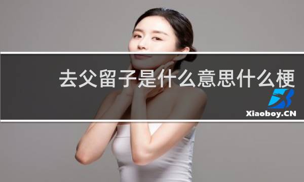 去父留子是什么意思什么梗