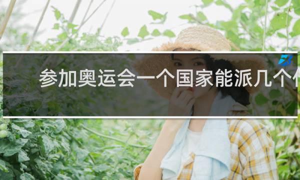 参加奥运会一个国家能派几个代表团