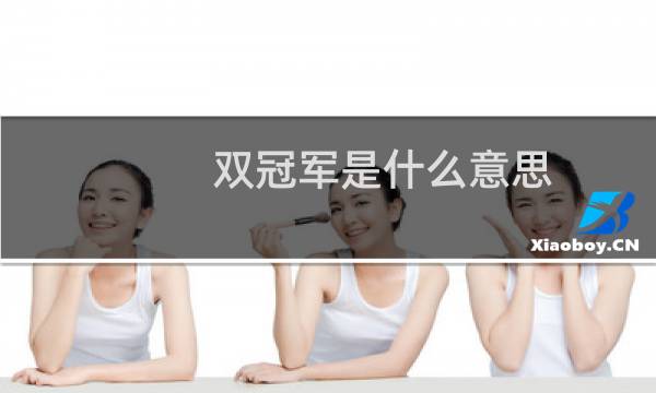 双冠军是什么意思（双冠军行业整顿什么梗）什么梗