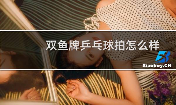 双鱼牌乒乓球拍怎么样