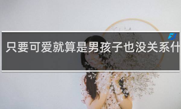 只要可爱就算是男孩子也没关系什么梗？只要可爱就算是男孩子也没关系是什么意思什么梗