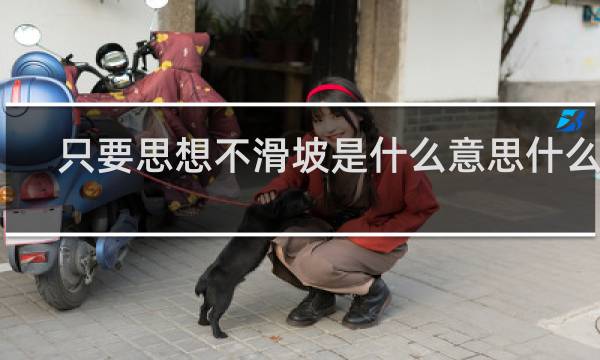只要思想不滑坡是什么意思什么梗