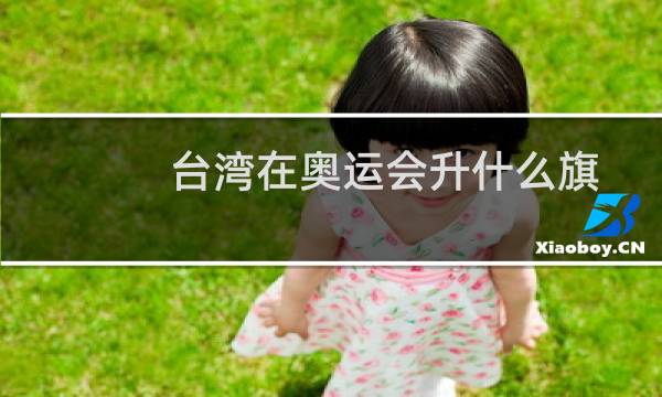 台湾在奥运会升什么旗