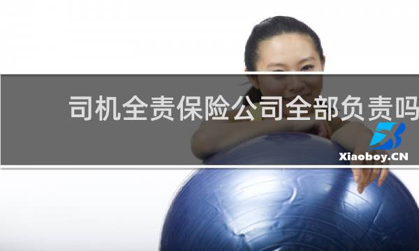 司机全责保险公司全部负责吗图片