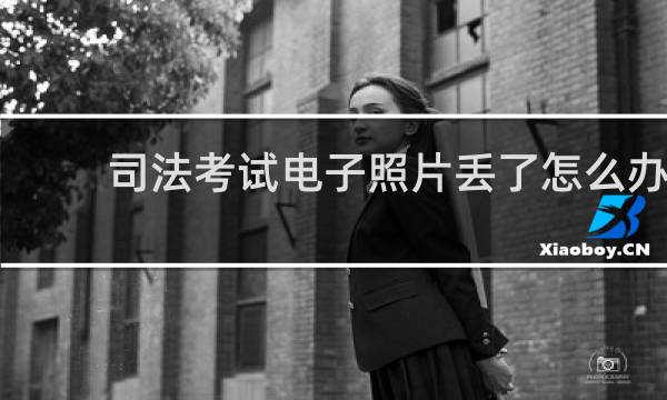 司法考试电子照片丢了怎么办