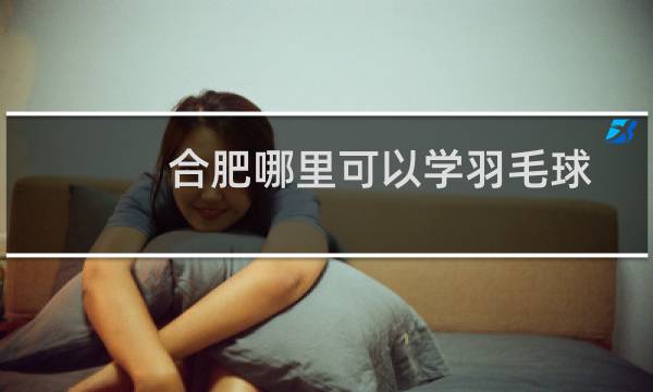 合肥哪里可以学羽毛球