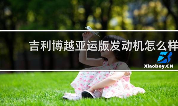 吉利博越亚运版发动机怎么样