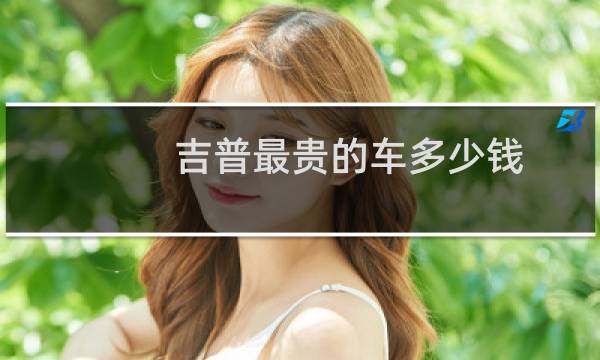 吉普最贵的车多少钱图片