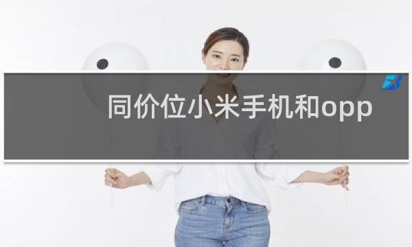 同价位小米手机和oppo哪个好