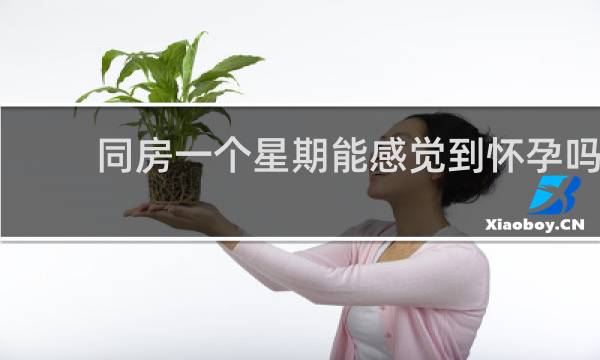 同房一个星期能感觉到怀孕吗