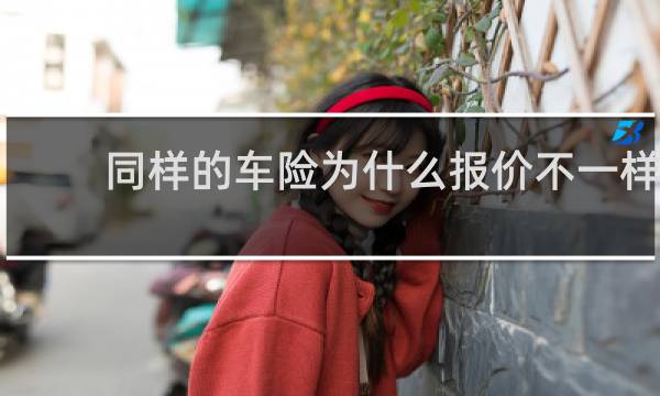 同样的车险为什么报价不一样图片