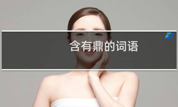 含有鼎的词语