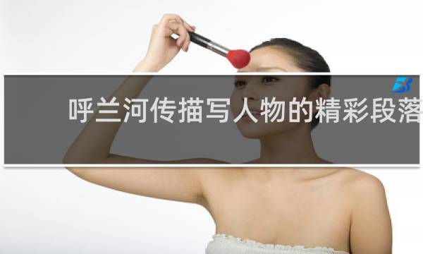 呼兰河传描写人物的精彩段落