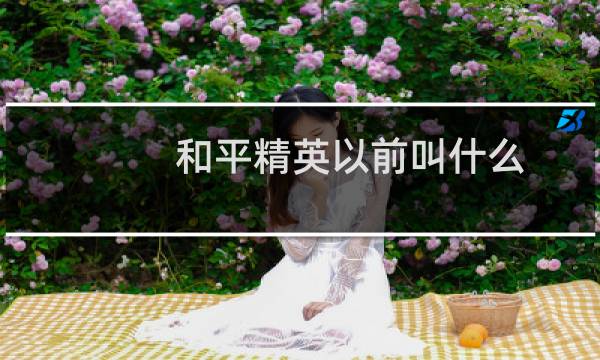 和平精英以前叫什么