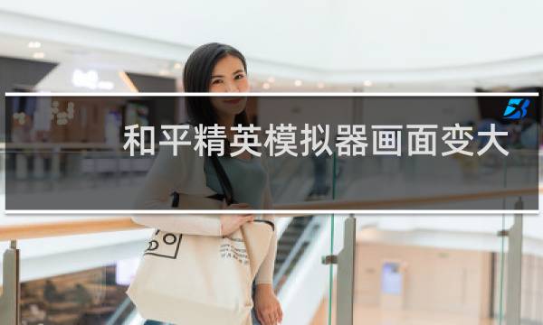 和平精英模拟器画面变大了怎么办图片