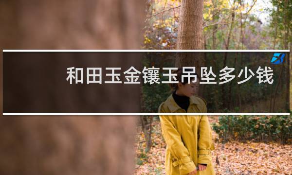 和田玉金镶玉吊坠多少钱一克