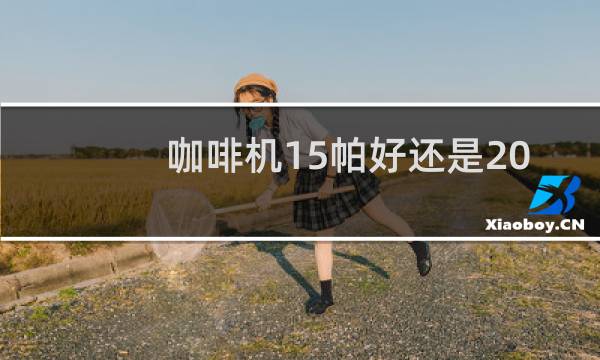 咖啡机15帕好还是20帕好