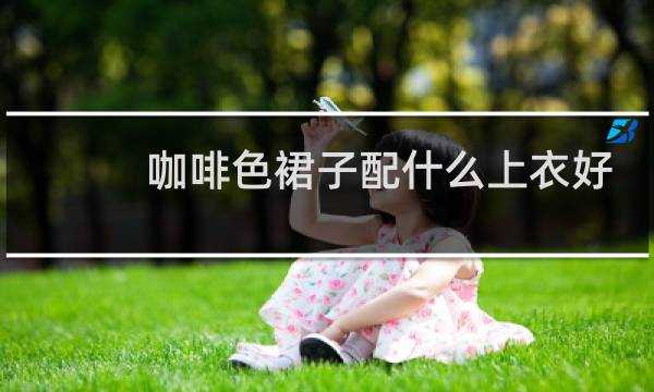 咖啡色裙子配什么上衣好看