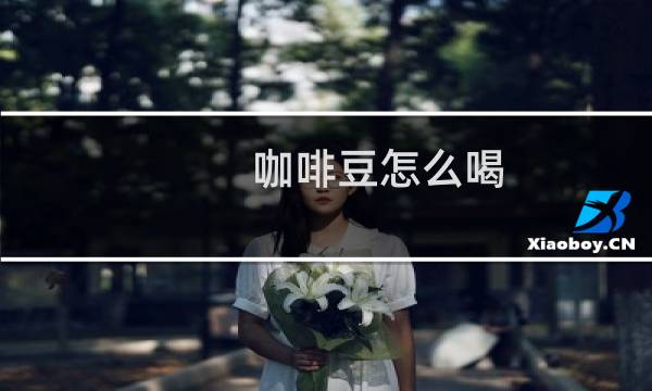 咖啡豆怎么喝
