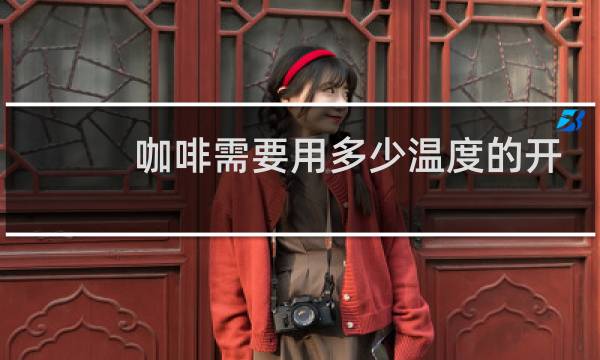 咖啡需要用多少温度的开水冲泡