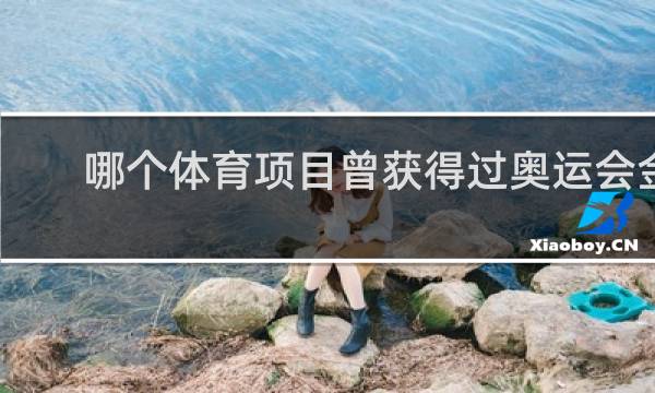 哪个体育项目曾获得过奥运会金牌