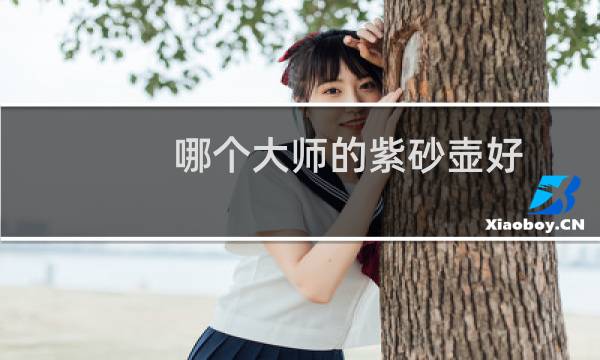 哪个大师的紫砂壶好