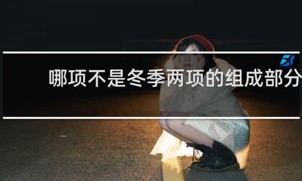 哪项不是冬季两项的组成部分