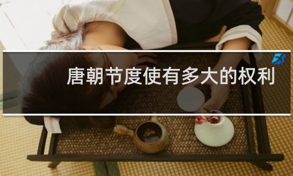 唐朝节度使有多大的权利