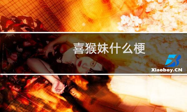 喜猴妹什么梗