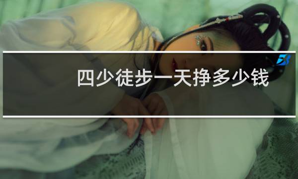 四少徒步一天挣多少钱