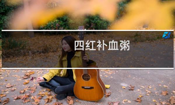 四红补血粥图片