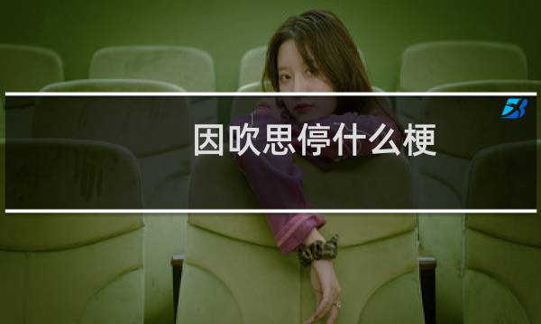 因吹思停什么梗？因吹思停是什么意思什么梗