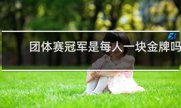 团体赛冠军是每人一块金牌吗